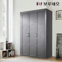 보루네오 10cm 코어 여닫이 작은방 붙박이장 5자 6자 7자, 화이트 10cm