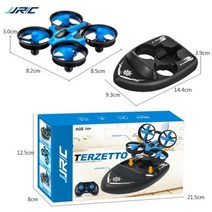 rc보트 rc잠수함 jjrc 새로운 업그레이드 h36s 2.4ghz 올인원 rc 드론글라이더 비행기호버크라프트 바다-땅-공기 전환 가능한 헬리콥터 선물 무선, H36F