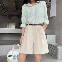 데일로엔 허리밴딩 여성 반바지