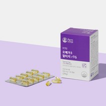 혈액순환제 저온 초임계 알티지오메가 KD-PUR rTG오메가3 소형어종 피쉬오일 혈액순환 혈행건강 혈행개선제 노안 기억력개선제 오메가 EPA DHA 부모님영양제 60캡슐