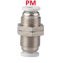 화이트 공압 피팅 튜브 커넥터 물 파이프 푸시 인 호스 4/6/8/10/12/14/16mm PU PY PK PE PV SA PZA PLM SA-B, 10 PM_02 6mm