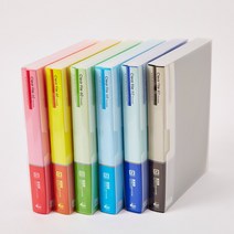 더존FK 대용량 커버형 60P 80P 클리어파일, 80매, 분홍