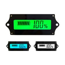 배터리 잔량표시기 볼트메타 전압 게이지 집어등 파워, NG050. 선택04-백라이트 그린 (전면버튼)