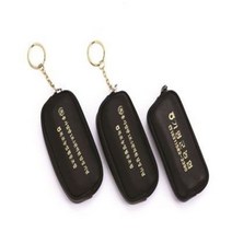 DW2B0F21 도장 쌍 케이스 파우치 집 사무용품 가죽 색상랜덤 만년도장