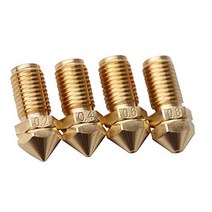4-Pack 3D Printer Spare Parts Brass Print Cores Nozzle Pack for 3.0mm Ultimaker 3 Extended Ultimaker, 1