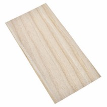 합판가격 나무합판 목재구입1p/5ps 오동 나무 판 1.5/2/3mm 100x10 0/100x20 0/200x300mm 목공 재료 모델, 01 1x200x100mm 5ps
