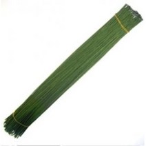 꽃철사(지철사)36/72cm 900g 치수별 (녹/흰/밤색), 20번(1.0mm/녹색)/72cm 900g