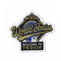 1995 MLB World 시리즈 Logo 아틀란타 브레이브스vs. 클리브랜드 Indians저지 Patch