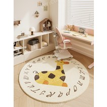 신생아원형러그 순면 원형매트 아기러그원형 놀이매트