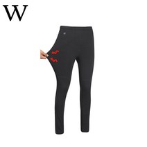 겨울 가열 바지 자체 가열 바지 야외 하이킹 따뜻한 슬림 usb 트레킹 스키 전기 열 바지 바지 여성 남성