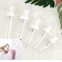 화장품용기 제작 친환경 펌핑기 거품 생성 클린징 디스펜서 투명 공병, 150ml