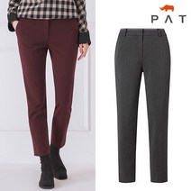 PAT 베이직 본딩 슬림핏 팬츠