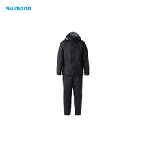[인수상회] 시마노 RA-027Q 퓨어 블랙 베이직 레인슈트 낚시복 위의 -윤성정식수입