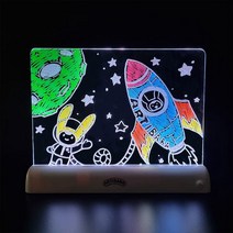 아티바바 LED 라이트 싸인보드 아크릴보드, 단품