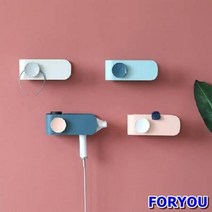 ForU854 다이슨 드라이기 거치대 홀더 파스텔드라이기거치대 다이슨드라이기거치대, 핑크 화이트, 샌드박스쿠팡 핑크-화이트