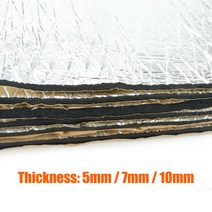 바닥단열재 바닥보온재 결로방지 방한재 단열시트 조각시트 1롤 30x100cm 5mm/7mm/10mm 자동차 방음 트럭, 01 5mmx100x30cm