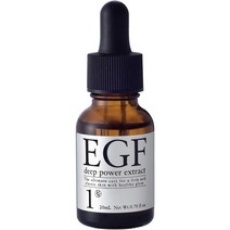 일본직발송 6. EGF 딥 파워 엑기스 [ 20ML 농도 1ΜG ] 에이징 케어 ( 고농도 원액 미용액 ) B00N4OT2O4, 20ML X 1, One Color