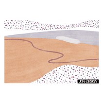 북유럽 추상디자인 러그 먼지안나는 카페트 단모 아이방 러그 방바닥매트 인테리어 거실 침실 식탁 사계절 도형 패턴 디자인 데코뷰 특대형 200cm 300cm 400cm 선택03