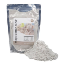 따블리에 매직 코튼 샌드 모래놀이, 화이트, 1kg