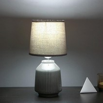 그레이 도자기베이스 무드등 스탠드조명 신혼부부선물