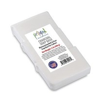 Primal Elements 프라이멀 엘리먼츠활성 대나무 숯 비누 베이스 - 보습 멜트 앤 푸어 글리세린 비누 베이스 공예 및 비누 만들기용 비건 크루얼티프리 쉬운 절단 -, Charcoal (Unscented)_5 Pound