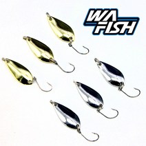 청룡조구 싱글 메탈스푼 2.5g3.5g5g 싱글훅 스푼루어, 실버 2.5g