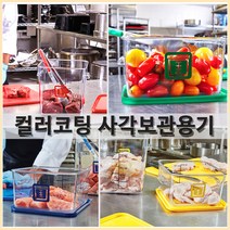 러버메이드 사각 보관용기(7.6리터)엠보싱 미끄럼방지, 1개, 파랑