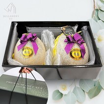 [웰굿]프리미엄 국내산 멜론 2수 선물세트4kg내외, 없음