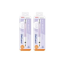 제브라 델가드 파스텔 샤프 소프트퍼플 0.5mm 2개
