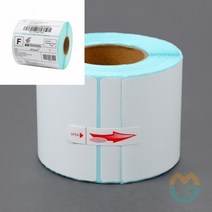 굿마켓 롤 감열 라벨 500매 60X60MM 음료라벨지 농산물스티커 품질라벨
