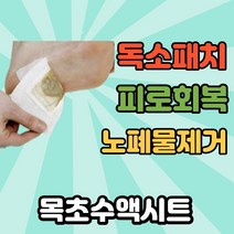 만족연구소 독소패치 발바닥파스 온열수액패치, 10매입
