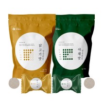 [딜맛] 시크릿 육수 명품한알(야채맛)+(닭고기맛) 60gx2봉(총40개입), 단품