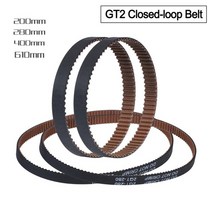 3D 프린터 대형 소형 가정용 교육용 공업용 사무용 선물용 3d 부품 gt2 폐쇄 루프 타이밍 벨트 고무 2gt 6mm 110 160 200 280 400 610 852 동기, 200mm, 미끄럼 방지 기능이 있는