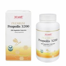 하이웰 프리미엄 프로폴리스 3200mg 250베지캡슐X1개