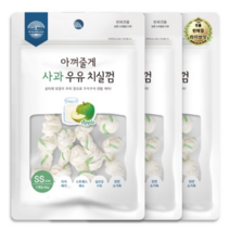 라이브잇 굿데이 아껴줄게 강아지 치실껌 SS 7p, 36개, 42g, 사과 우유