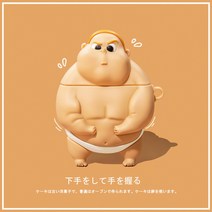 에어팟3세대 케이스 상어 캐릭터 에어팟프로 Airpods3 보호 슬리브 실리콘 케이스, AirPods Pro 뚱보