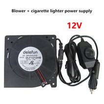 배풍기 대형 공기 볼륨 바베큐 그릴 팬 자동차 콜드 에어 쿠션 12032 12cm 12V 24V 원심 터보 송풍기 배기 2 3 와이어, [04] 24V low speed