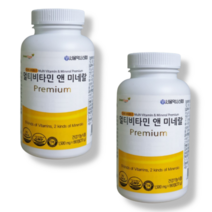 [서울약사신협] 멀티비타민앤미네랄 1500mg 180정 2세트, 2개