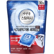 스팀워시 식기세척기세제캡슐30입 자연퐁