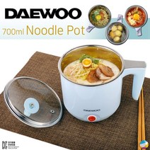 혼족 혼라이프의 필수 아이템 혼밥 라면포트 계란삶기 누들포트 대우700ML전기포트 전기주전자 주방 주부 신혼 살림살이 선물 선물용, 제이지 본상품선택