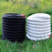 줄다기리줄 체육대회 로프 초등학생 밧줄 줄다리기 운동회 인테리어, 끈 두께 3.5cm 20m 길이 (비고 색상)