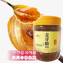 [천천중국식품] 동년의 맛 수제 맥아당 중국물엿 500G 마이야탕