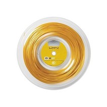 럭실론 4G 테니스 라켓 스트링 릴, 200m Reel, 1.25mm Rough_Gold