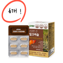GNM자연의품격 건강한간 밀크씨슬 6개