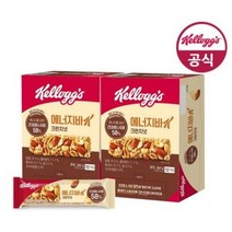 켈로그 에너지바K 크런치넛 개당30g 24개, 360g