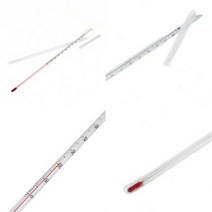 ◆JOONA★ 유리막대 온도계 실외온도계 실험실온도계 표준온도계