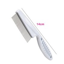 크리스크리스텐슨 반려견 털 제거 빗 애완견 브러쉬 다목적 개 고양이 브러시 바늘 반려동물 강아지 작은 미용 도구, [02] B