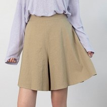 바보사랑 A2686 린넨 큐롯 반바지.쿠키세븐