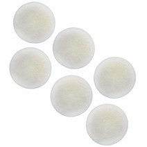 HQRP Eheim Classic 600 (2217) 캐니스터 필터와 호환되는 3팩 파인 화이트 필터 미디어 패드, 6-pack