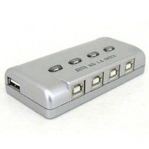 GDF9681 U2411 Coms USB 공유기 4:1 - 수동 스위치 및 프로그램 전환 방식 무선공유기/iptime/와이파이공유기/iptime공유기, 상세페이지 참조